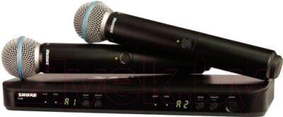 Набор микрофонов Shure BLX288E/B58 от компании Бесплатная доставка по Беларуси - фото 1