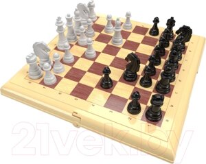 Набор настольных игр Десятое королевство Шашки-Шахматы / 03888