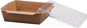 Набор одноразовых контейнеров Paperko С пластиковой крышкой конт900К