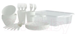Набор пластиковой посуды Berossi Camping LM ИК 79991000