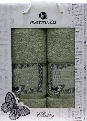 Набор полотенец Merzuka 50x90/70х140 / 11290 от компании Бесплатная доставка по Беларуси - фото 1