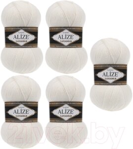 Набор пряжи для вязания Alize Lanagold 49% шерсть, 51% акрил / 450