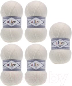 Набор пряжи для вязания Alize Lanagold 800 49% шерсть, 51% акрил / 450