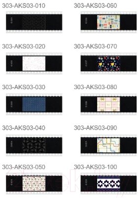 Набор слайдов для осветителя Godox AK-S03 / 30262 от компании Бесплатная доставка по Беларуси - фото 1