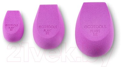 Набор спонжей для макияжа Ecotools Bioblender Makeup Sponge Trio ET3176 от компании Бесплатная доставка по Беларуси - фото 1