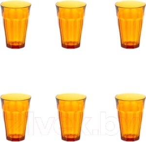 Набор стаканов Duralex Picardie Amber 1029DB06A0111