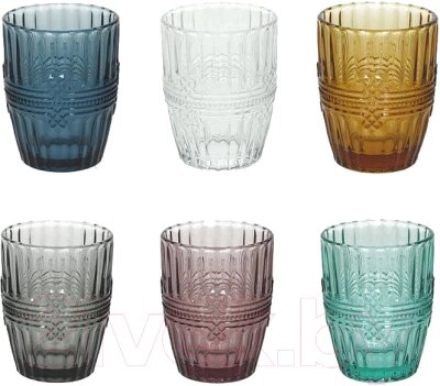 Набор стаканов Tognana Glass Ionico / N3585E8M099 от компании Бесплатная доставка по Беларуси - фото 1