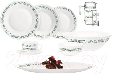 Набор столовой посуды Luminarc Jive Q1679 от компании Бесплатная доставка по Беларуси - фото 1