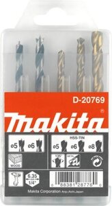 Набор сверл Makita D-20769