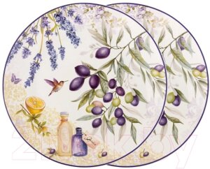 Набор тарелок Lefard Прованс оливки / 104-600
