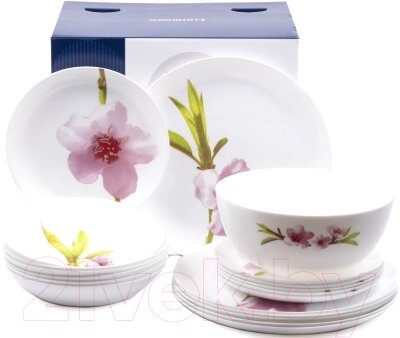 Набор тарелок Luminarc Diwali water color / P7080 от компании Бесплатная доставка по Беларуси - фото 1