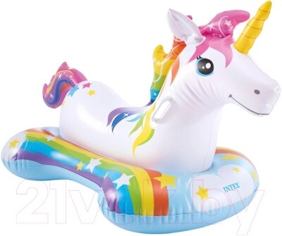 Надувная игрушка для плавания Intex Magical Unicorn / 57552 от компании Бесплатная доставка по Беларуси - фото 1