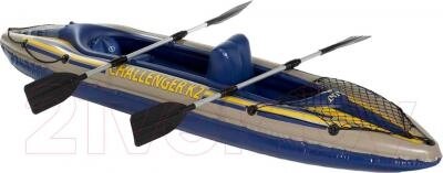 Надувная лодка Intex Challenger K2 Kayak / 68306 от компании Бесплатная доставка по Беларуси - фото 1