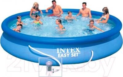 Надувной бассейн Intex Easy Set / 28158NP от компании Бесплатная доставка по Беларуси - фото 1
