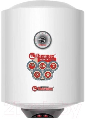 Накопительный водонагреватель Thermex Praktik 30V Slim от компании Бесплатная доставка по Беларуси - фото 1