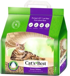 Наполнитель для туалета Cat's Best Smart Pellets