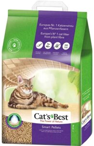 Наполнитель для туалета Cat's Best Smart Pellets