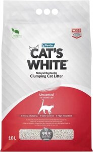 Наполнитель для туалета Cat's White Натуральный