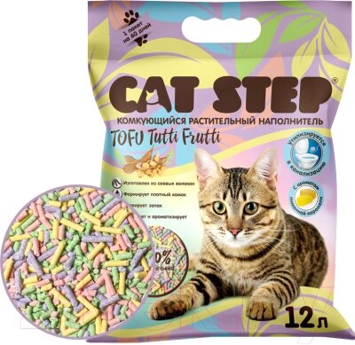 Наполнитель для туалета Cat Step Tofu Tutti Frutti / 20333014 от компании Бесплатная доставка по Беларуси - фото 1