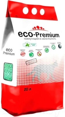 Наполнитель для туалета Eco-Premium Алоэ от компании Бесплатная доставка по Беларуси - фото 1