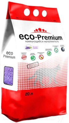 Наполнитель для туалета Eco-Premium Лаванда от компании Бесплатная доставка по Беларуси - фото 1