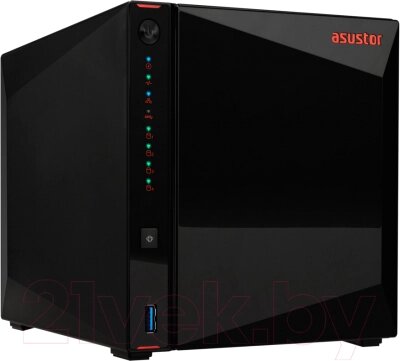 NAS сервер Asustor AS5404T от компании Бесплатная доставка по Беларуси - фото 1