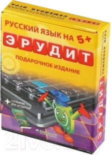 Настольная игра Биплант Эрудит RUS подарочный + словарь в подарок / 10008 от компании Бесплатная доставка по Беларуси - фото 1