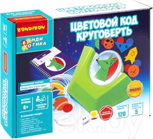 Настольная игра Bondibon БондиЛогика Цветовой код. Круговерть / ВВ6108