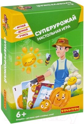 Настольная игра Bondibon Суперурожай! Играй. Думай. Учись / ВВ5984 от компании Бесплатная доставка по Беларуси - фото 1