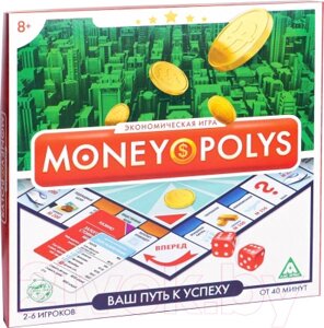 Настольная игра Лас Играс Money Polys. Ваш путь к успеху / 1316600