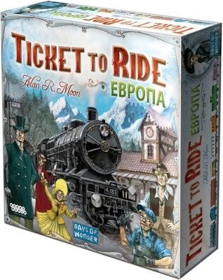 Настольная игра Мир Хобби Билет на поезд: Европа / Ticket to Ride: Европа 1032 от компании Бесплатная доставка по Беларуси - фото 1