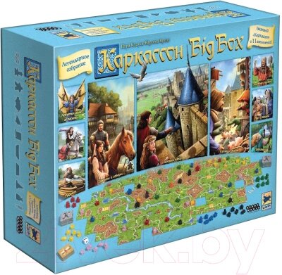 Настольная игра Мир Хобби Каркассон: Big Box / 915290 от компании Бесплатная доставка по Беларуси - фото 1