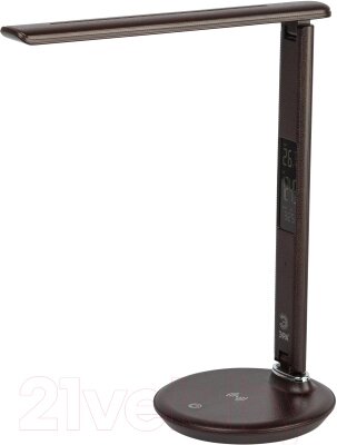 Настольная лампа ЭРА NLED-505-10W-BR / Б0057201 от компании Бесплатная доставка по Беларуси - фото 1