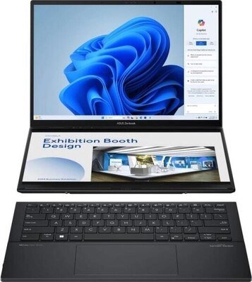 Ноутбук Asus Zenbook Duo 14 OLED UX8406MA-QL141W (90NB12U1-M00HY0) от компании Бесплатная доставка по Беларуси - фото 1