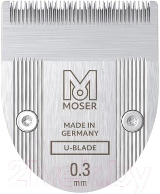 Нож к машинке для стрижки волос Moser U-Blade 1584-7280 от компании Бесплатная доставка по Беларуси - фото 1