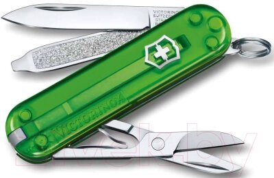 Нож швейцарский Victorinox Green Tea 0.6223. T41G от компании Бесплатная доставка по Беларуси - фото 1