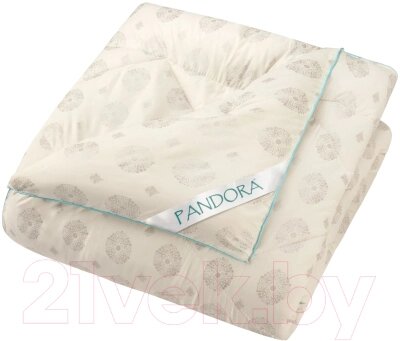 Одеяло PANDORA Овечья шерсть тик облегченное 200x215 от компании Бесплатная доставка по Беларуси - фото 1
