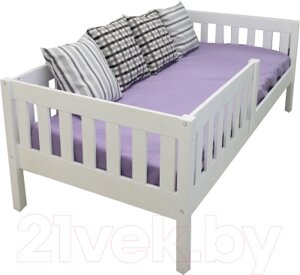 Односпальная кровать детская ФанДОК Ф-141.08М с бортом 90x200