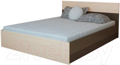Односпальная кровать Горизонт Мебель Юнона 0.8м от компании Бесплатная доставка по Беларуси - фото 1