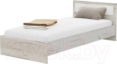 Односпальная кровать Стендмебель Гармония КР-603 90x200 от компании Бесплатная доставка по Беларуси - фото 1