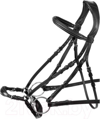 Оголовье для лошади Shires Rapida Drop Noseband COB / 5067/BLACK/COB от компании Бесплатная доставка по Беларуси - фото 1