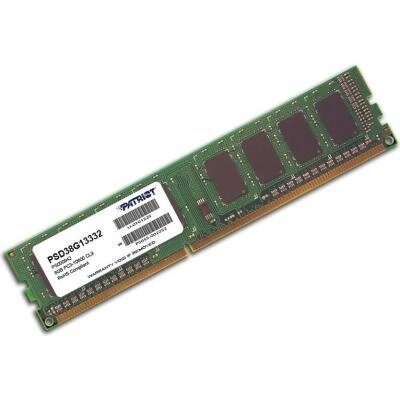 Оперативная память DDR3 Patriot Signature 8GB DDR3 PC3-10600 (PSD38G13332) от компании Бесплатная доставка по Беларуси - фото 1