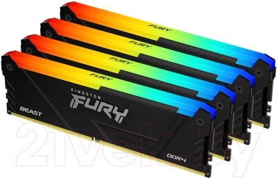 Оперативная память DDR4 Kingston KF432C16BB12AK4/64 от компании Бесплатная доставка по Беларуси - фото 1