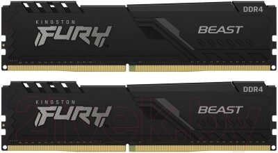 Оперативная память DDR4 Kingston KF432C16BB2AK2/16 от компании Бесплатная доставка по Беларуси - фото 1