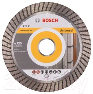 Отрезной диск алмазный Bosch 2.608.602.672