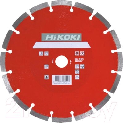 Отрезной диск алмазный Hikoki 752862 от компании Бесплатная доставка по Беларуси - фото 1