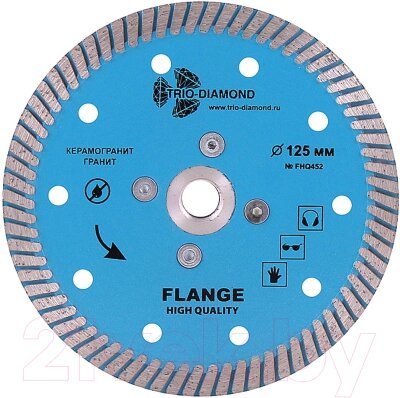 Отрезной диск алмазный Trio Diamond FHQ452 от компании Бесплатная доставка по Беларуси - фото 1
