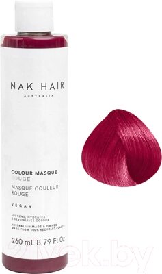 Оттеночный бальзам для волос Nak Colour Masque Rouge от компании Бесплатная доставка по Беларуси - фото 1