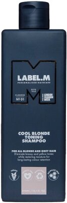 Оттеночный шампунь для волос Label. M Cool Blonde Toning от компании Бесплатная доставка по Беларуси - фото 1