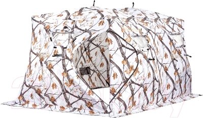 Палатка Higashi Double Winter Camo Pyramid Pro / 04145 от компании Бесплатная доставка по Беларуси - фото 1